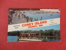 Ohio> Cincinnati   Coney Island   Greetings    Ref  1650 - Cincinnati