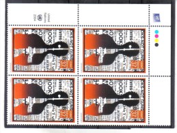 BLO838  UNO NEW YORK  2004  Michl  970 ECKRAND VIERERBLOCK  ** Postfrisch - Unused Stamps