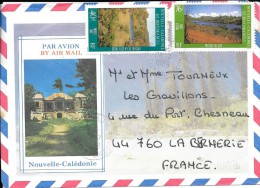 NOUVELLE CALEDONIE  Oblitération  Vao 1988 - Lettres & Documents