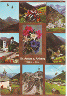 Autriche Tyrol St Anton Am Arlberg Carte Multivues - St. Anton Am Arlberg