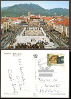 Chess Schach Echecs Ajedrez  Italy 1973 Postcard Marostica Gone Post 1984 - Schach