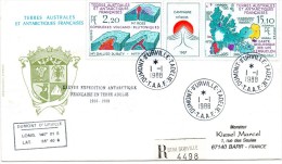 Pli En 1° Jour Du Triptyque 142 A  DU 1/1/1988 . ( Cote 17€ ) - FDC