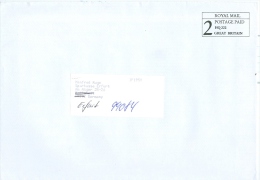 Grossbritannien Crawlye Wst Sussex Postage Paid Euromoney Publications Brief Nach Deutschland Geänderte PLZ - Máquinas Franqueo (EMA)