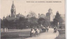 PORTSMOUTH-Town Hall And Municipal College - Portsmouth