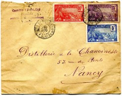 POINTE A PITRE Guadeloupe CAD Du 18.10.1925 Sur Timbres N° 77 / 79 / 60 Pour NANCY     ..G - Storia Postale