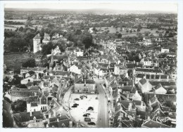 CPSM LASSAY, VUE GENERALE AERIENNE, MAYENNE 53 - Lassay Les Chateaux