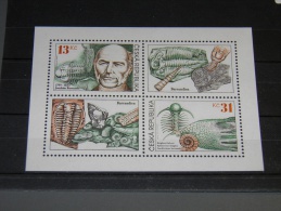 Czech Republic - 1999 Joachim Barrande Kleinbogen MNH__(TH-6061) - Blocks & Sheetlets