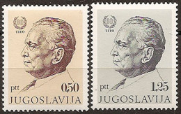 YUGOSLAVIA 1972 President Tito’s 80th Birthday Set MNH - Unused Stamps