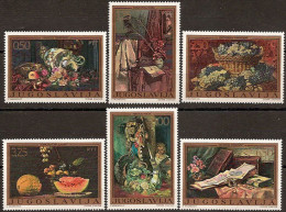 YUGOSLAVIA 1972 Art Still Life Set MNH - Unused Stamps
