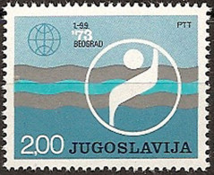 YUGOSLAVIA 1973 1st World Aquatic Championships Belgrade MNH - Neufs