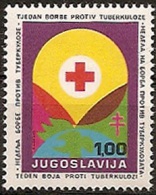 YUGOSLAVIA 1973 Obligatory Tax .Anti-tuberculosis Surcharge MNH - Neufs