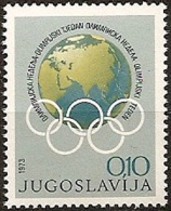 Yugoslavia 1973 Yugoslav Olympic Committee MNH - Ongebruikt