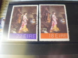 TIMBRE OU SERIE   D IRLANDE YVERT N°458.459 - Gebraucht