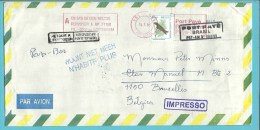 Brief Met Stempel PORT PAYE / ROTTERDAM Naar BRUXELLES, Met Stempel RETOUR + WOONT NIET MEER... - Other & Unclassified