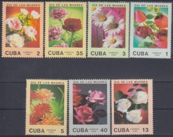 1988.18- * CUBA 1988. MNH. DIA DE LAS MADRES. MOTHER DAY. FLORES. FLOWERS. COMPLETE SET. - Neufs