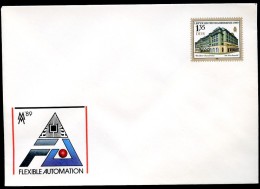 DDR U9 Umschlag FLEXIBLE AUTOMATION ** 1989 Kat. 5,00 € - Informática