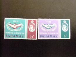 BAHAMAS 1965 - Yvert & Tellier Nº 211 / 212 * MH - 1963-1973 Autonomia Interna