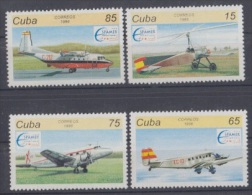 1996.12- * CUBA 1996. MNH. AVIONES. AIRPLANE. ESPAMER´96. AUTOGIRO. - Ongebruikt