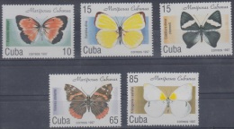 1997.23- * CUBA 1997. MNH. MARIPOSAS. BUTTERFLIES. COMPLETE SET. - Ongebruikt