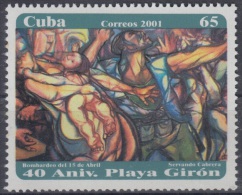 2001.14- * CUBA 2001. MNH. 40 ANIV PLAYA GIRON. PIG BAY ATTACK. - Neufs