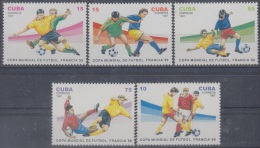 1997.24- * CUBA 1997. MNH. WORLD CUP OF SOCCER. FRANCIA. COPA MUNDIAL DE FUTBOL. FRANCE. - Ongebruikt