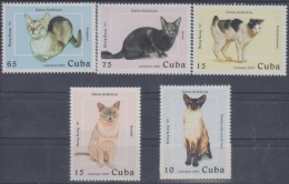 1997.41- * CUBA 1997. MNH. GATOS DE RAZA ASIATICOS. ASIAN CAT. PHILATELIC EXPO HONG KONG. - Ongebruikt
