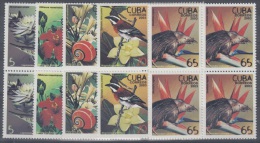 2003.54 CUBA 2003. MNH. FAUNA CUBANA. AVES. PAJAROS. BIRDS. FLORES. FLOWERS. POLIMITA. ALMIQUI. BLOCK 4. - Neufs