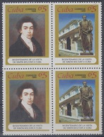 1999.14- * CUBA 1999. MNH. VISITA DE SIMON BOLIVAR A * CUBA. SE-TENAM. PAIR BLOCK - Unused Stamps