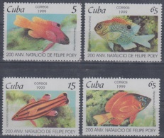 1999.16- * CUBA 1999. MNH. 200 ANIV NACIMIENTO DE FELIPE POEY. PECES.  FISH. - Unused Stamps