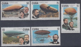 2000.35- * CUBA 2000. MNH. HISTORIA DEL ZEPELIN. ZEPPELIN. - Used Stamps