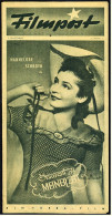 "Filmpost" "Seinerzeit Zu Meinerzeit" -  Mit Hannelore Schroth , Paul Klinger - Filmprogramm Nr. 70 Von Ca. 1947 - Otros & Sin Clasificación