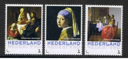 Persoonlijke Postzegels Pfr. Kunst  Schilderijen Van Vermeer.nr 5 - Andere