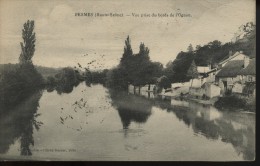 Pesmes Vue Prise Du Bords De L Ognon - Pesmes