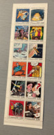 Carnet De 12 Timbres 1988 "La Communication" Par Dessinateurs (Reiser, Pellos, Bretecher, Moebius, Tardi, Bilal,Lob, Fre - Other & Unclassified