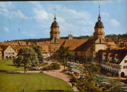 Germany  - Postcard Circulated 1963  -Hohenluftkurort Freudenstadt - Marktplatz Mit Evang.Stadkirche- 2/scans - Hochschwarzwald