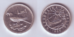 Malta 1 Lira 1986 - Malte