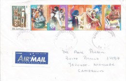 Australia 2012 Campbelltown Dance Ballet  Drums Saxophone Ballet Theatre Aboriginal Cover - Lettres & Documents