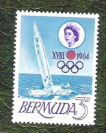 Bermudes - YT N°183 - Jeux Olympiques De Tokyo / Sports - 1964 - Neuf - Bermuda