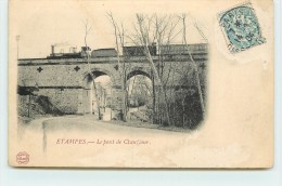 ETAMPES - Le Pont De Chauffour, Passage D'un Train. - Ouvrages D'Art