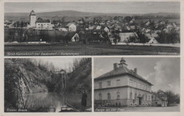 AK Groß Kunzendorf Velke Kunetice Slawniowice Post Blauer Bruch A Saubsdorf Niklasdorf Alt Rothwasser Freiwaldau Jesenik - Sudeten