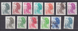 M1482 - FRANCE Yv N°2178/90 - 1982-1990 Liberté De Gandon