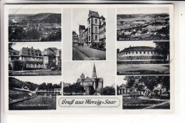 6640 MERZIG, Mehrbildkarte, 1942 - Kreis Merzig-Wadern
