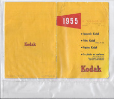 Catalogue KODAK 1955 Magasin P LEGOUHY 36 Av J JAURES BOURGES 18 BERRY Appareils Photos Fournitures - Matériel Et Accessoires