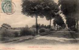 GUISCARD-LA GARE ET L AVENUE - Guiscard