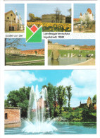 Deutschland - 2 AK - Ingolstadt - Landesgartenschau 1992 - Hindenburgpark - Ingolstadt