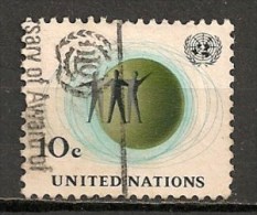 Timbres - Amérique - Nations Unies - 1964 - 10 C. - - Used Stamps