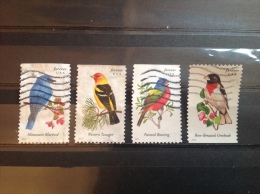 Verenigde Staten / USA - Serie Vogels 2014 NEW! - Used Stamps