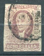 Mexique             5 A  Oblitéré    Année 1856 - Mexico