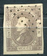 Mexique            53 Oblitéré       Année 1872 - Mexico