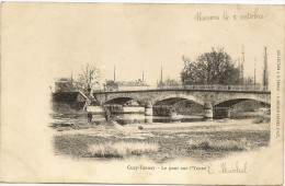 58/ TANNAY - Cuzy Tannay Le Pont Sur L'Yonne -  Précurseur - écrite En 1902 - Tannay